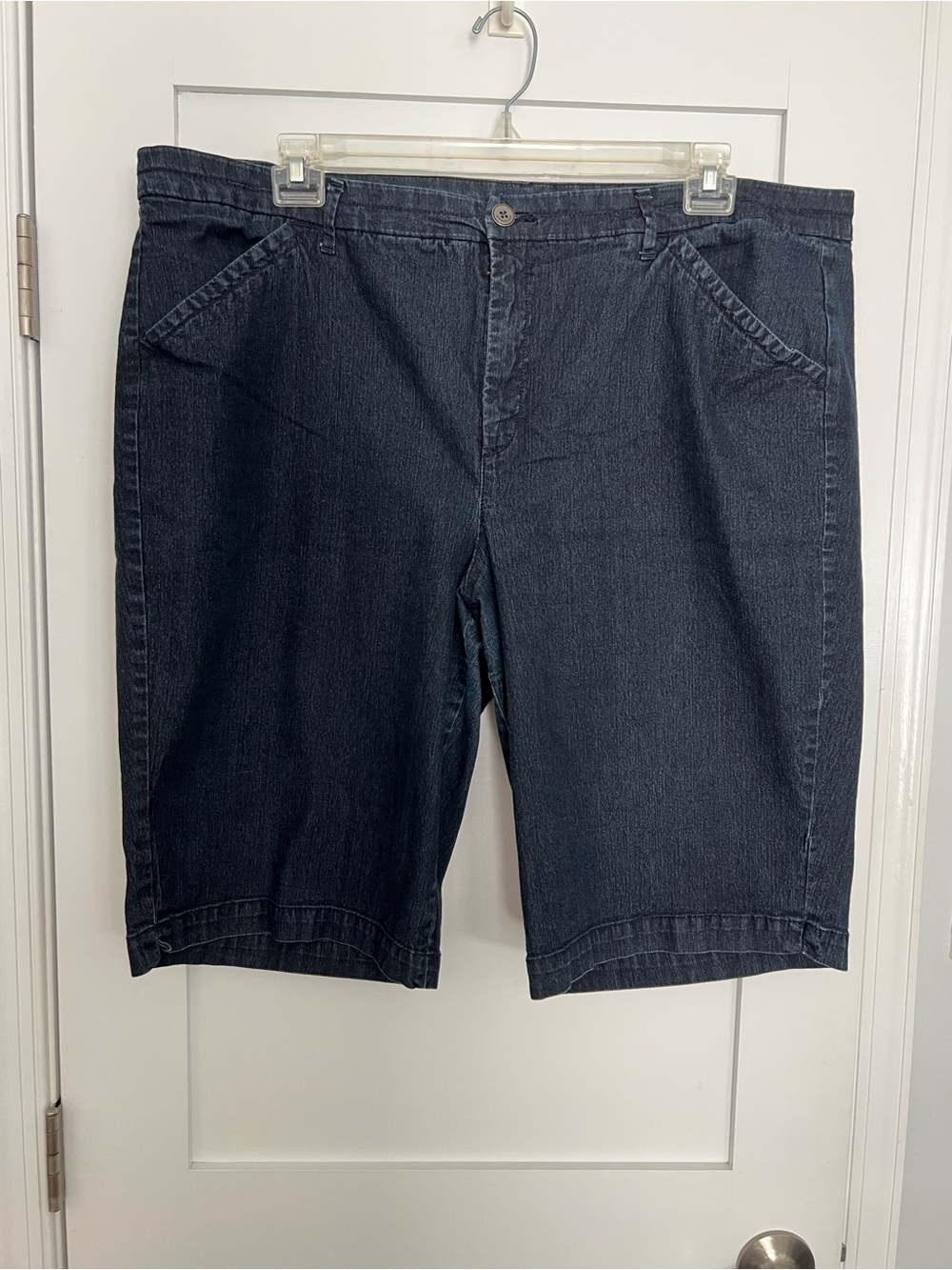 Bandolino Women’s Dark Indigo Jean Ivette Bermuda Shorts